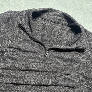 Lululemon Balance Jacket Womens sz 4 Define Sweater Lightweight Gray Activewear